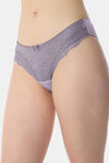 Amante Low Rise Three-Fourth Coverage Bikini Panty - Gray Ridge — thumbnail 4